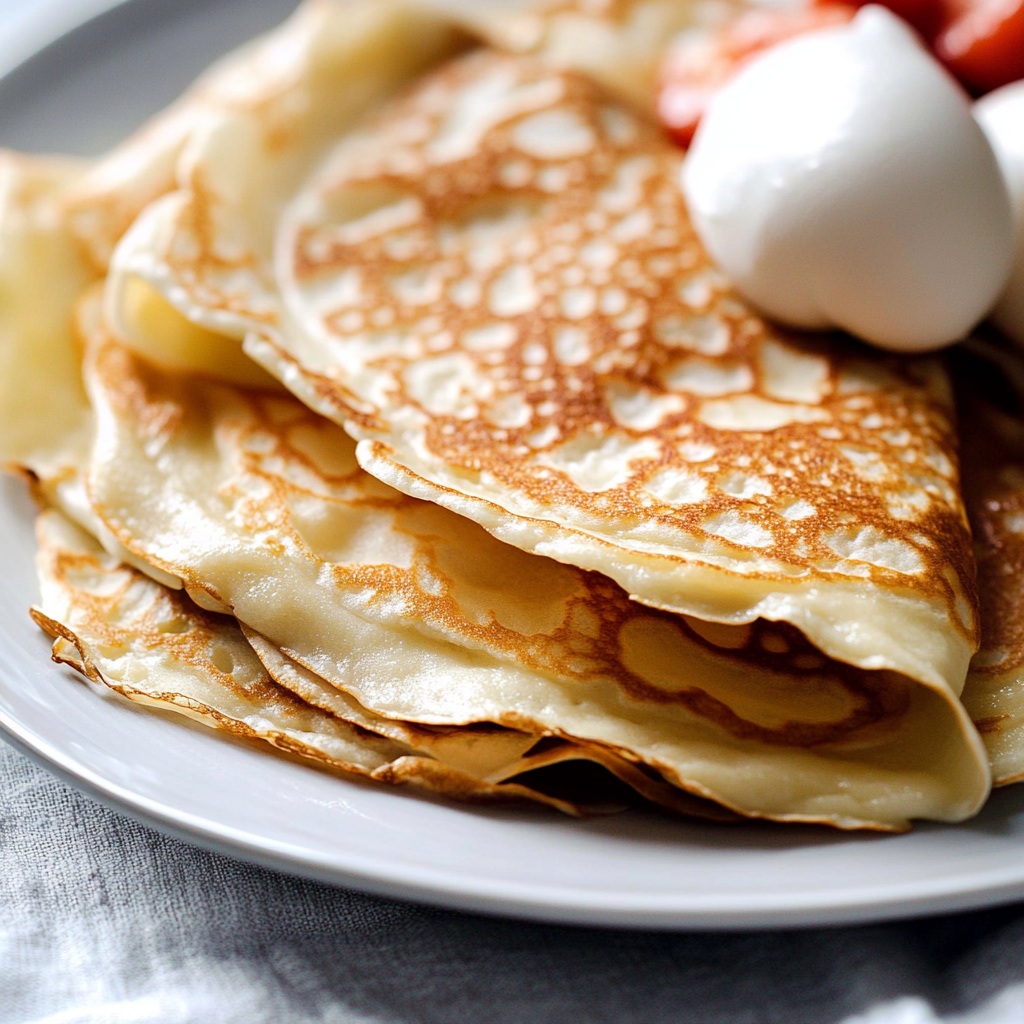 Crepes Classic Breakfast Delight Easy Fluffy Recipe