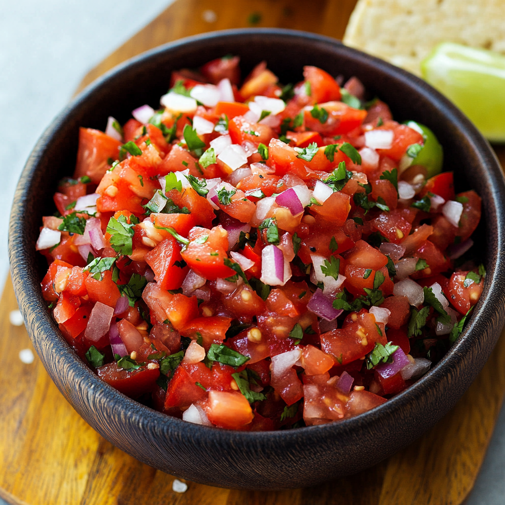 Pico de Gallo Fresh Salsa Recipe for Bright Flavor