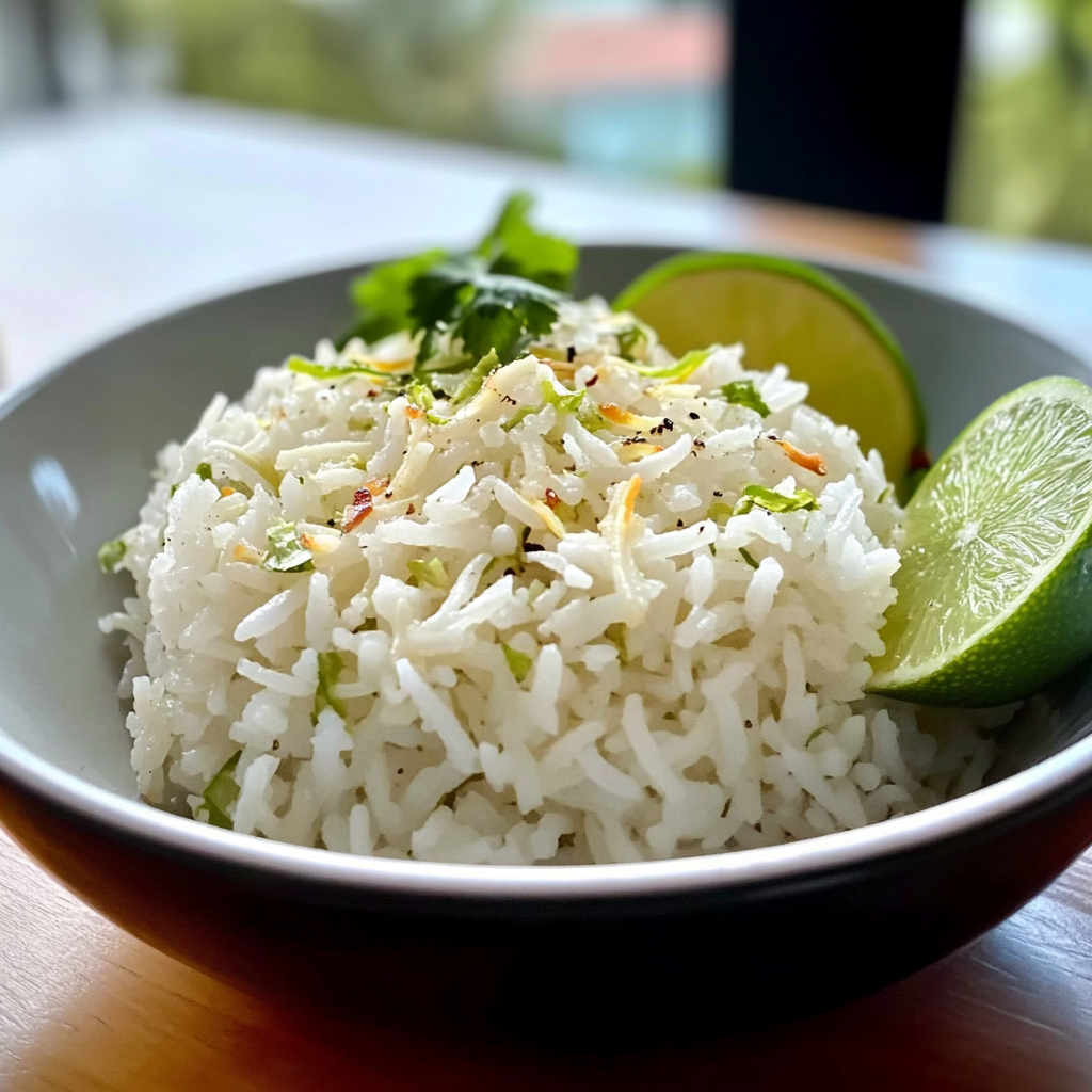 Coconut Lime Rice Recipe Perfect Side Dish for Summer 2 Coconut Lime Rice Recipe Perfect Side Dish for Summer
