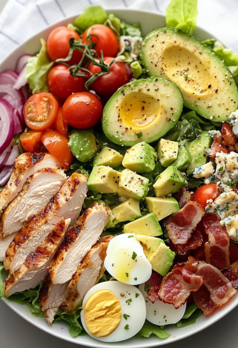 Classic Cobb Salad Recipe For Fresh Garden Flavor