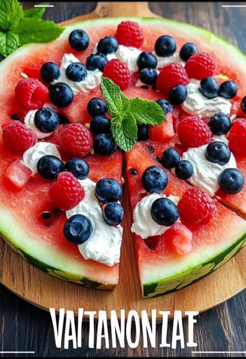 Refreshing Watermelon Pizza Recipe for Summer Desserts