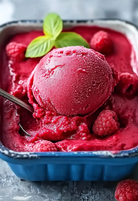 Raspberry Sorbet Recipe for a Refreshing Summer Dessert