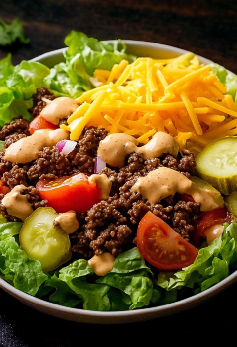 Big Mac Salad Recipe for Quick Family Dinners