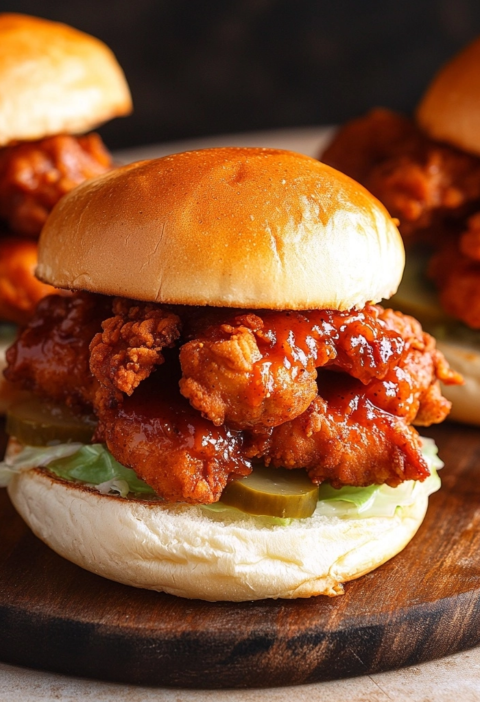 Nashville Hot Chicken Sliders