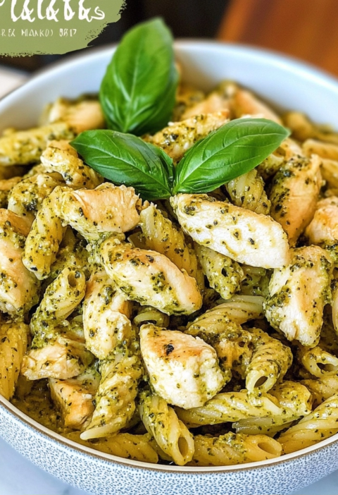 Chicken Pesto Pasta Recipe for Quick Comfort Dinners