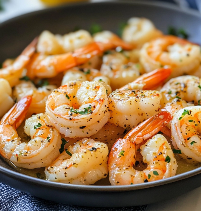 Garlic Butter Shrimp Easy Weeknight Seafood Dinner