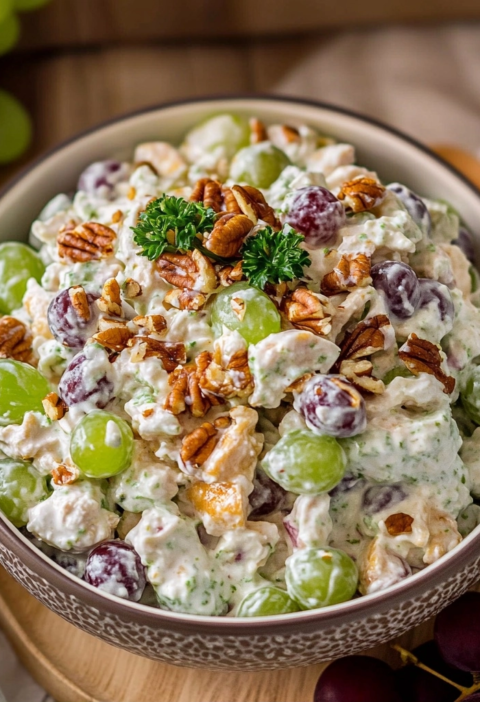 Chicken Salad Chick Grape Salad Recipe for Dessert