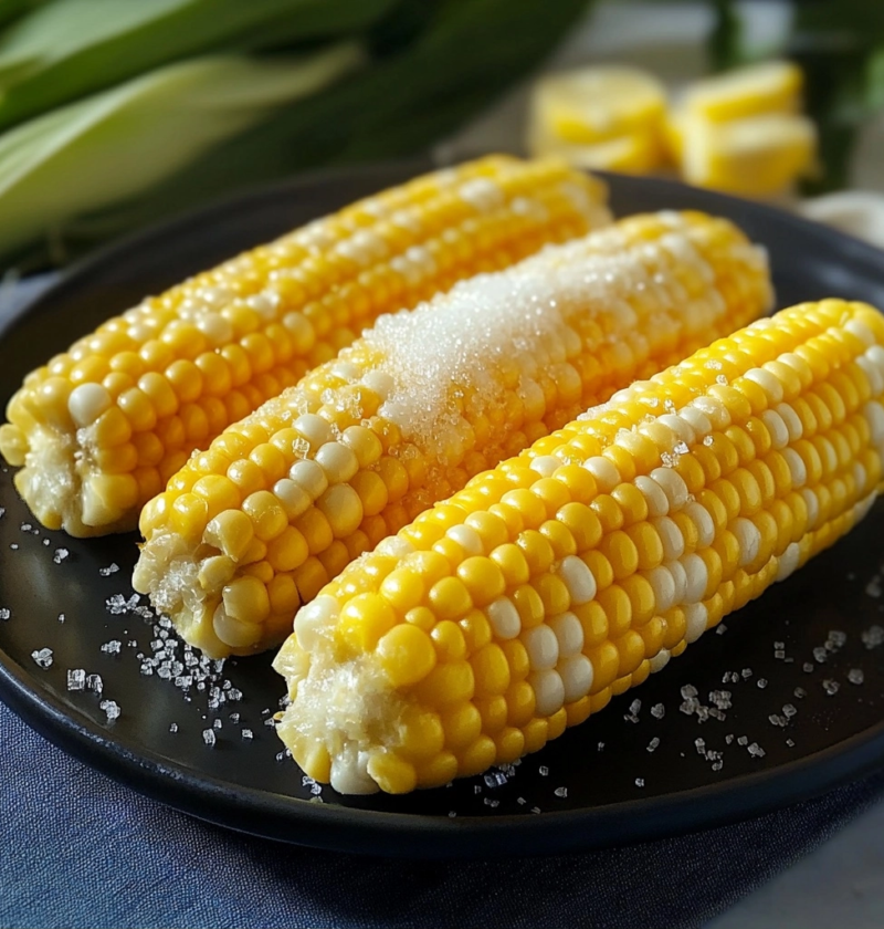 Perfect Corn on the Cob with Lemon Sugar